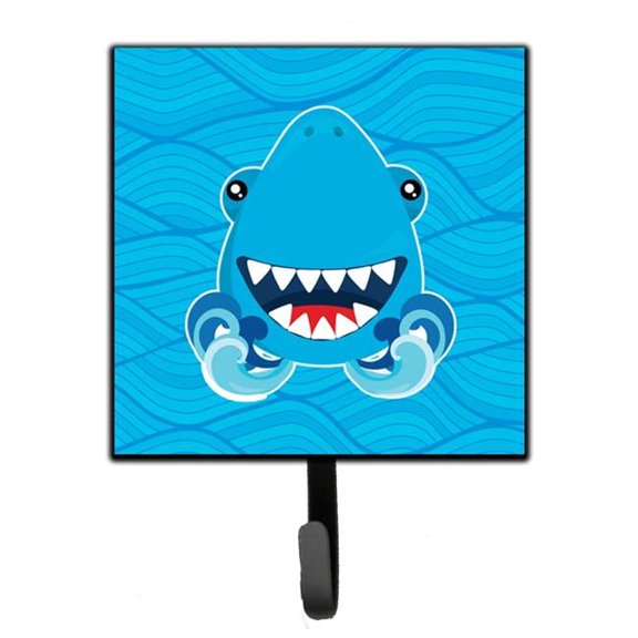 Shark Open Wide in Waves Leash or Key Holder