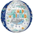 thumbnail image 1 of Shark Orbz Balloon 16", 1 of 3