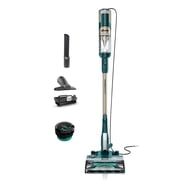 Shark PowerDetect Corded Stick Vacuum, Carpet and Hardfloors, Pet Friendly, Direction Detect, Floor Detect, DuoClean Brushroll, Removable Handheld, HZ4000 Teal
