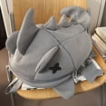 thumbnail image 1 of Shark Pattern Multifunctional Nylon School Backpack, Trendy Unisex Chest Or Travel Bag With Adjustable Strap, Lightweight Durable Storage, Perfect For Daily Commute, Sports, Cycling, Airport, 1 of 6