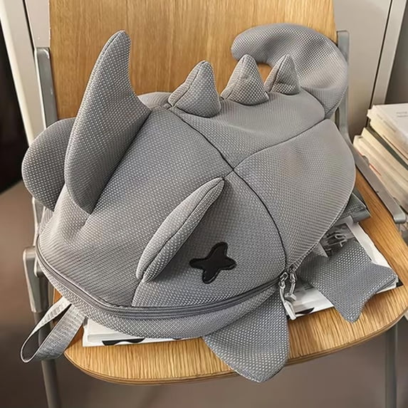 Shark Pattern Multifunctional Nylon School Backpack, Trendy Unisex Chest Or Travel Bag With Adjustable Strap, Lightweight Durable Storage, Perfect For Daily Commute, Sports, Cycling, Airport