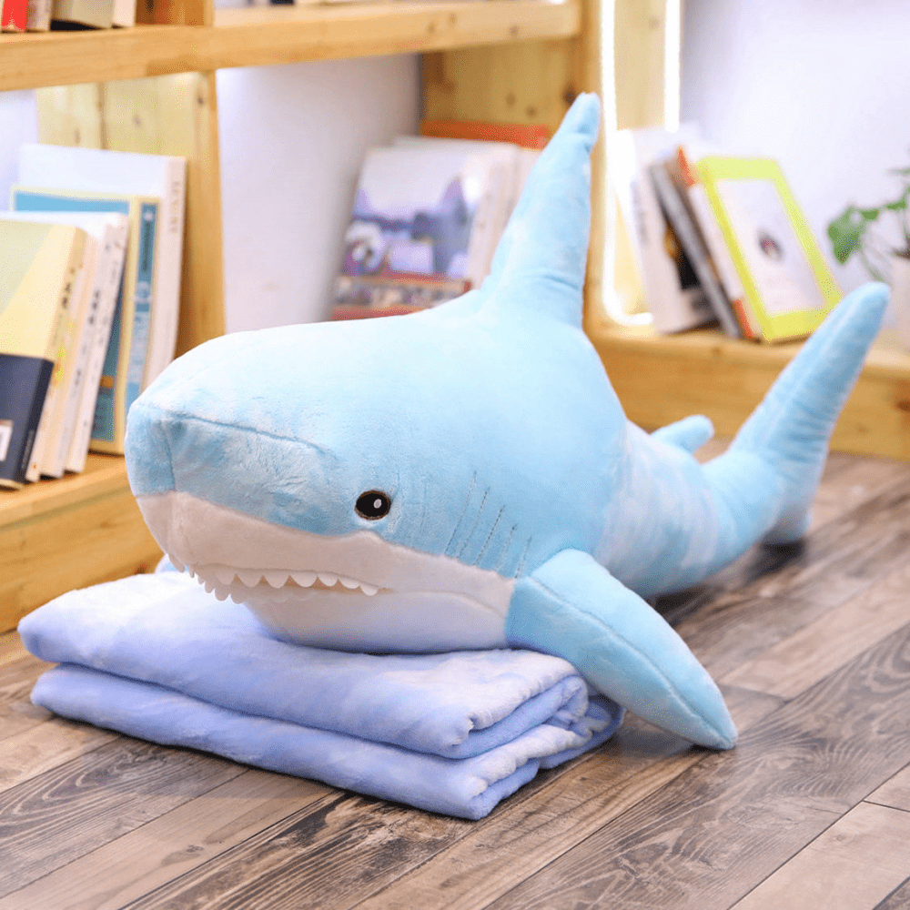 Shark Plush,Animal Shark Pillow Stuffed,Shark Squish Mallow Shark Toy, Shark Ocean Stuffed
