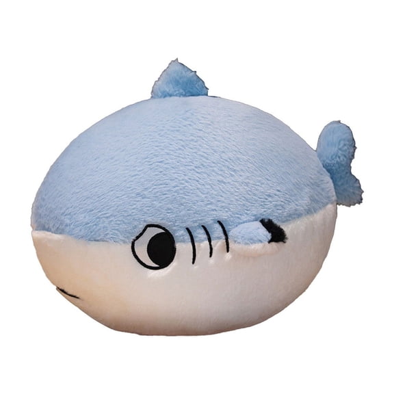 Shark Plush Doll, Cute Realistic Simulation Soft Stuffed Animal Toy 12 Inch Blue