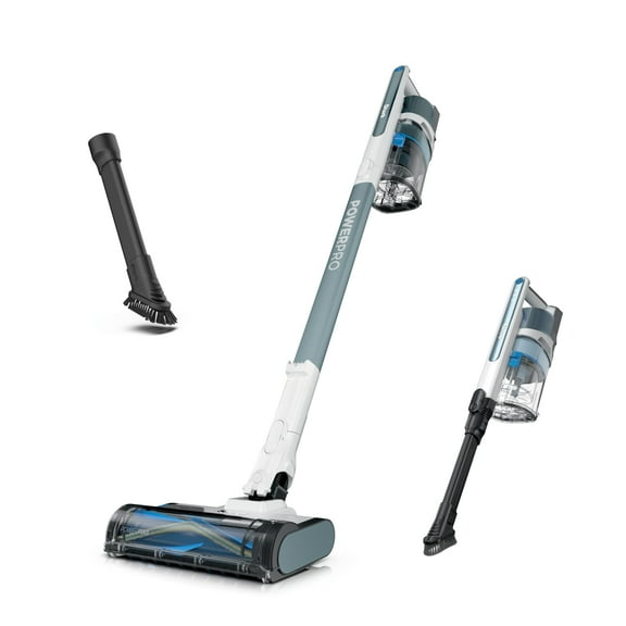 Open Box Shark PowerPro Plus Cordless Stick Vacuum, Lightweight, Rechargeable, FloorDetect Technology, HEPA Filter, Up to 50-Minute Runtime, Powerful Pet Hair Pickup, Carpets & Hard Floors, Pure Water, IZ377H