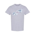 thumbnail image 1 of Shark Predator T-Shirt Men -Image by Shutterstock, Male 3X-Large, 1 of 2