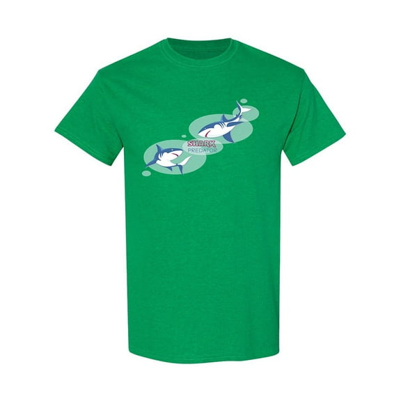 Shark Predator T-Shirt Men -Image by Shutterstock, Male Medium