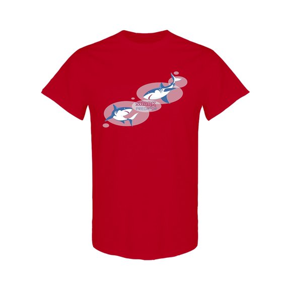 Shark Predator T-Shirt Men -Image by Shutterstock, Male Small