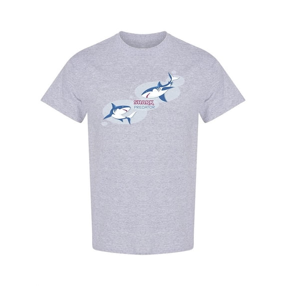 Shark Predator T-Shirt Men -Image by Shutterstock, Male XX-Large