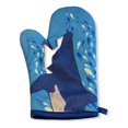 thumbnail image 1 of Shark Puppet Hand Oven Mitt Ocean Fish Graphic Novelty Kitchen Accessories, 1 of 5