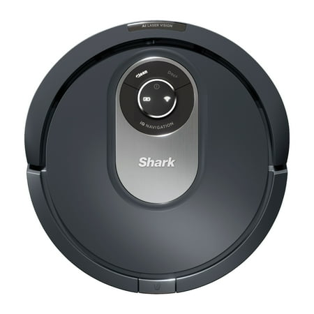 Shark - AI Robot Vacuum RV2001 with Self Cleaning Brushroll, Object Detection, Wi Fi - Gray