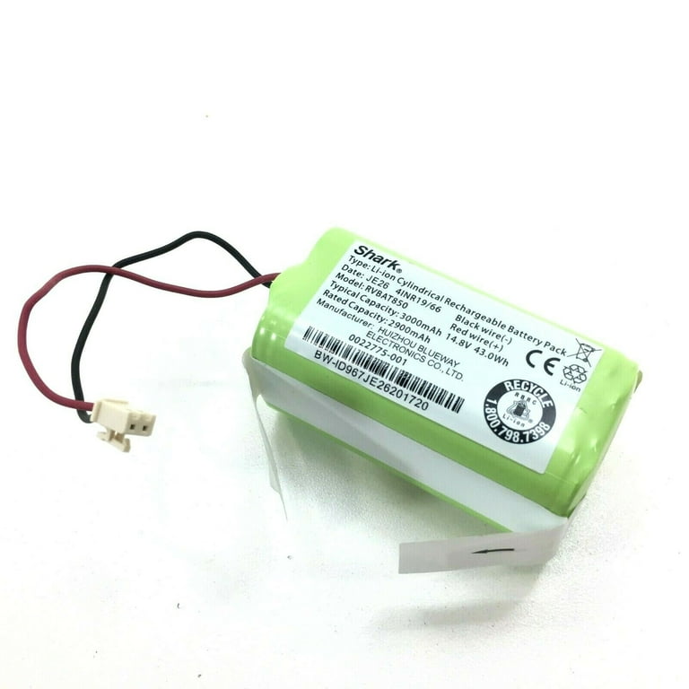 Shark Replacement Battery for Shark IQ Models RV1001AE RV1001 