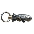 thumbnail image 1 of Bronzed Shark Rocket Bomb Keychain, Skull Bottle Keychain, Keychain Of Shark Rocket Bomb Skull Bottle Gifts, 1 of 9