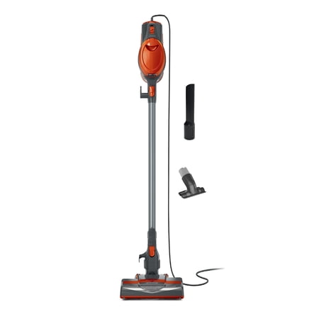 Shark Rocket Ultra-Light Corded Stick Vacuum, Carpet and Hardfloors, Pet Friendly, with Swivel Steering, HV301 Gray/Orange