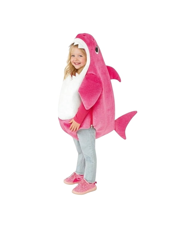 Shark Romper for Little Boy Hooded Plush For Kids Animal Outfit Casual One Piece Outfits Size 5-6T