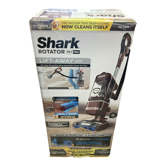 Shark Rotator Pet Pro LiftAway ADV DuoClean PowerFins Upright Vacuum