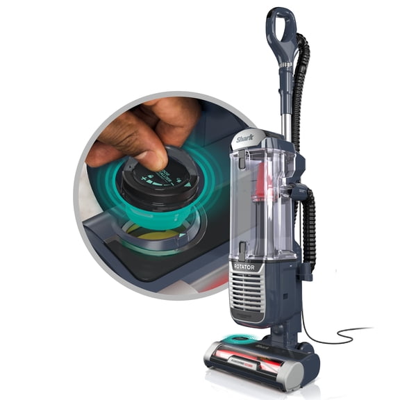 Shark Upright Vacuum, Rotator Pet, Pet Friendly, PowerFins HairPro Brushroll, HEPA Filter, Odor Neutralizer, Hard Floor and Carpet, Swivel Steering, ZU100, Chimera