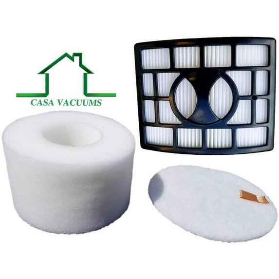 Shark Rotator Powered Lift-Away Speed + DuoClean Foam, Felt & HEPA Filter Bundle Fits NV680, NV681, NV682, NV683, NV800, NV801, NV803, UV810 Vacuums, OEM part # XFF680 XHF680