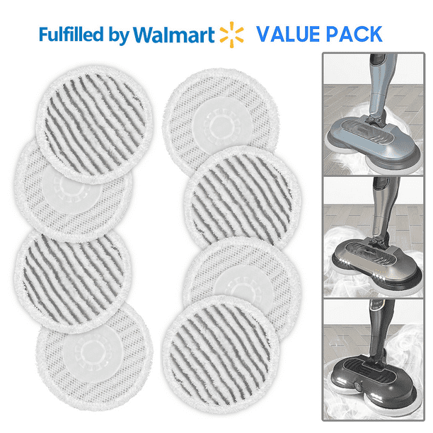 Shark S7000 Replacement Steam Mop Pads 8 PACK for Shark S7000AMZ S7001