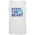 thumbnail image 1 of Shark Sharks Feed the Beast Mens Tank Top, 1 of 1