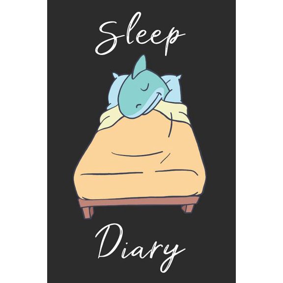 Shark Sleep Diary : Track sleep times, thoughts, dreams and insomnia. (Paperback)