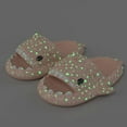 thumbnail image 1 of Shark Slippers With Starry Night Light Design Bathroom Slippers Couple House Shoes For Women, 1 of 10