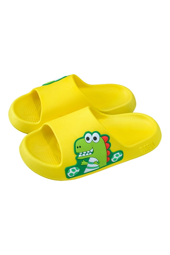 Shark Slippers for Boys Girls Bow Slippers Cute Summer Flip Flops Cushion Thick Sole Large Bow Kawaii Platform Cloud Slides Home Sandals