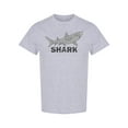 thumbnail image 1 of Shark Slogan T-Shirt Men -Image by Shutterstock, Male Medium, 1 of 2
