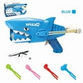 thumbnail image 1 of Shark Snowball Blaster Gun with 4 Colorful Snowball Molds and Protective Goggles Outdoor Winter Toy for Snow Fighting Game Elastic Launching Mechanism Durable Plastic Construction for Snowy Days, 1 of 9