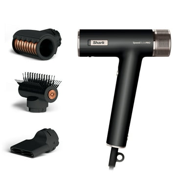 Shark SpeedStyle Pro High-Velocity Hair Dryer, Scalp Shield, Lightweight Ionic, No Heat Damage, HD731 Black