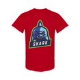 thumbnail image 1 of Shark Sport  Design T-Shirt Men -Image by Shutterstock, Male Medium, 1 of 2