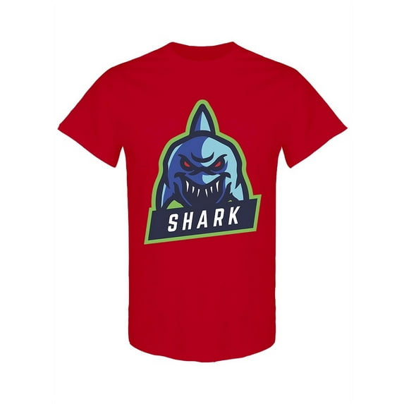 Shark Sport Design T-Shirt Men -Image by Shutterstock, Male Medium