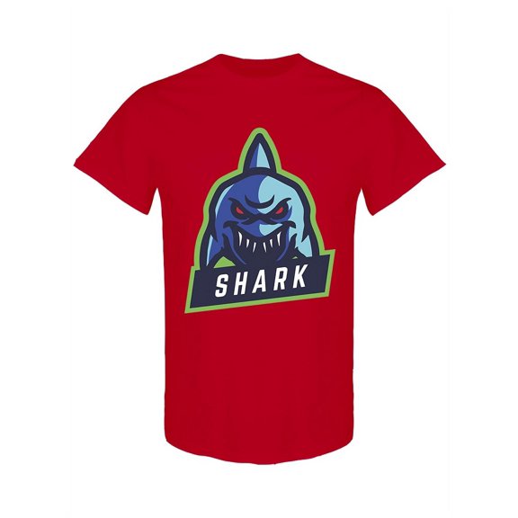 Shark Sport Design T-Shirt Men -Image by Shutterstock, Male XX-Large