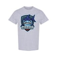 thumbnail image 1 of Shark Sport Mascot Design T-Shirt Men -Image by Shutterstock, Male Large, 1 of 2