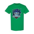 thumbnail image 1 of Shark Sport Mascot Design T-Shirt Men -Image by Shutterstock, Male XX-Large, 1 of 2