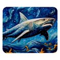 thumbnail image 1 of Shark Square Desk Mat Mouse Mat Mouse Pad, 8.3x9.8 Inch, Non-Slip Rubber Bottom, Printed, Suitable for Office and Gaming, 1 of 6