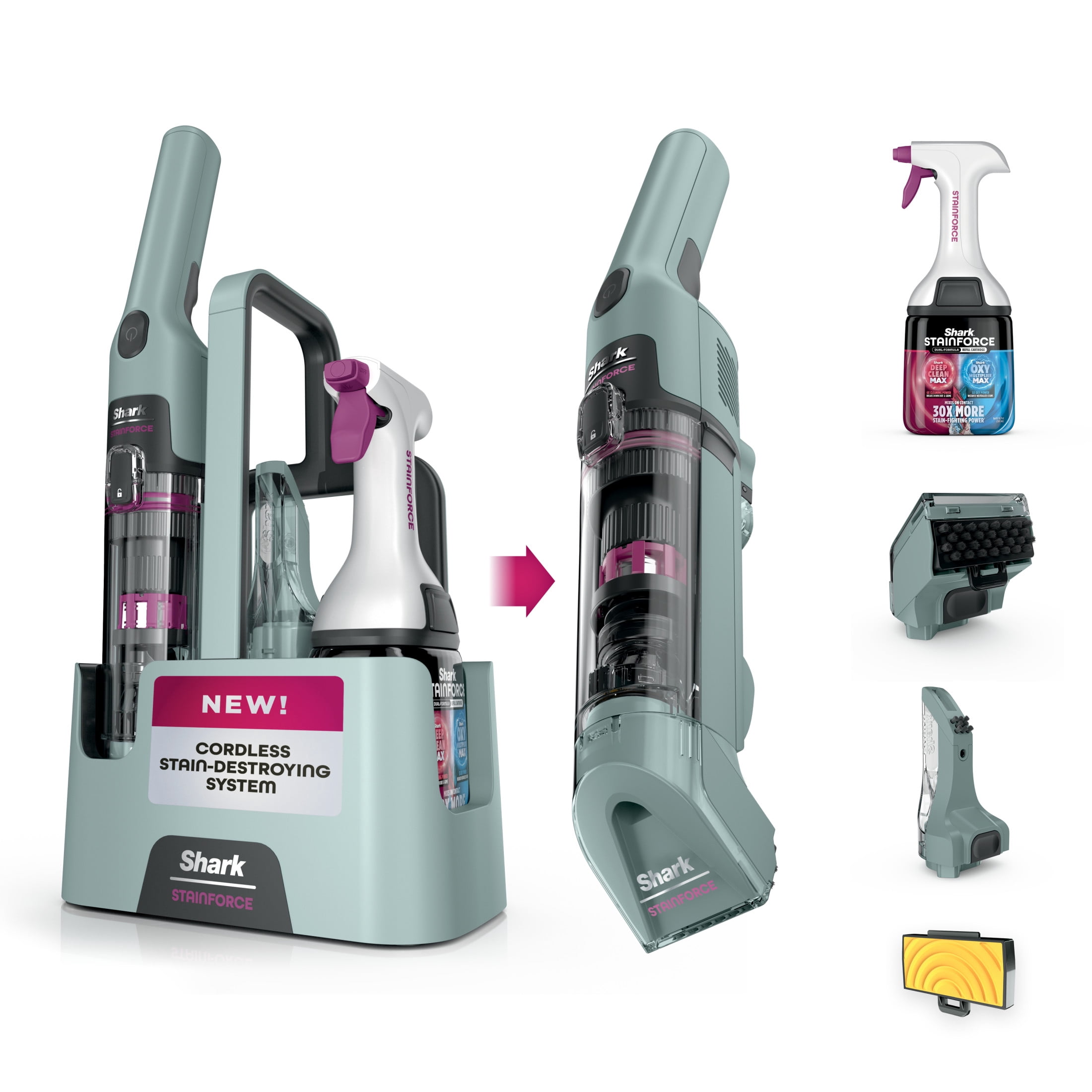 Shark, Spot Cleaner, Cordless, Portable, Stain and Odor Remover