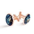 thumbnail image 1 of Shark Stainless Steel Men's Cufflinks for Dress Shirts – for Formal Occasions, 1 of 6