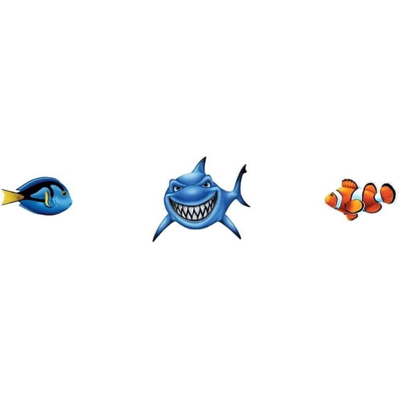 Shark Step Markers Porcelain Swimming Pool Mosaic (6" X 24")$$Garden & Patio