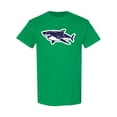 thumbnail image 1 of Shark Sticker Design T-Shirt Men -Image by Shutterstock, Male Small, 1 of 2