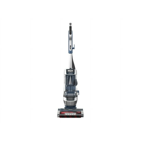 Shark - Stratos Upright Vacuum with DuoClean PowerFins HairPro, Self-Cleaning Brushroll, Odor Neutralizer Technology - Navy