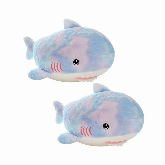 Shark Stuffed Animal Toy Cute Shark Stuffed Animal Duck Plush Super Soft Hugging Set of 2(11 inch)