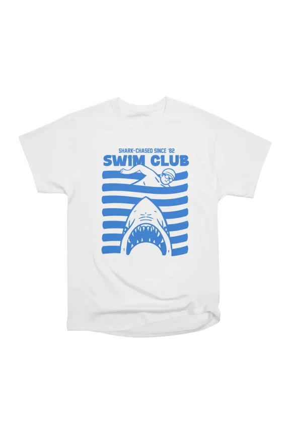 Shark Swim Club T-Shirt Tee Gift For Him Merch For Her Apparel For Friend