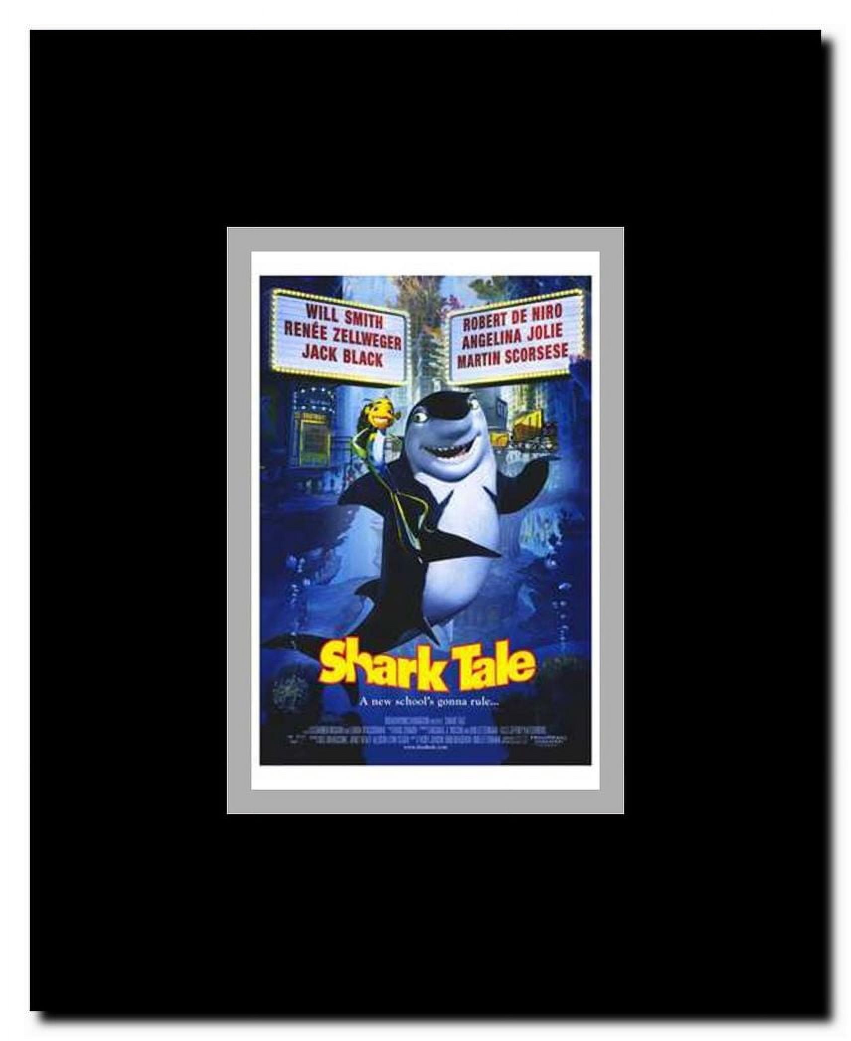 Shark Tale Framed Movie Poster