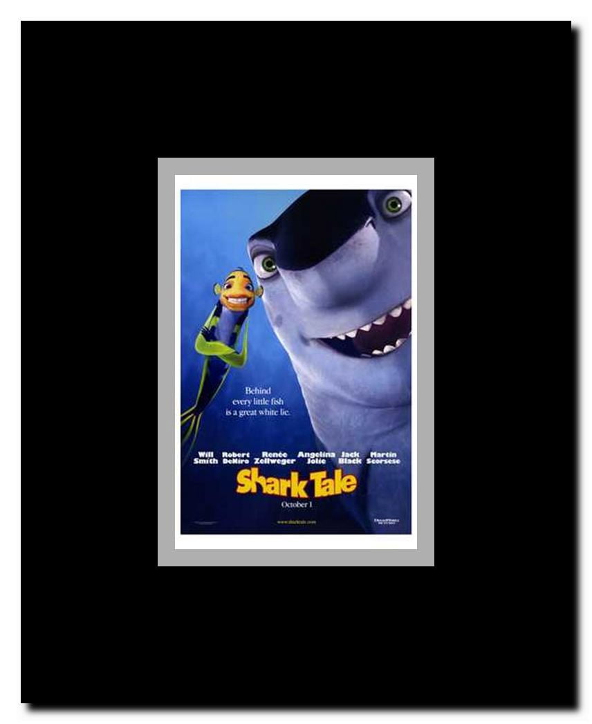 Shark Tale Framed Movie Poster