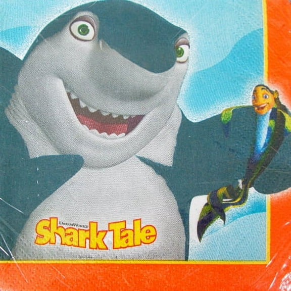 Shark Tale Small Napkins (16ct)