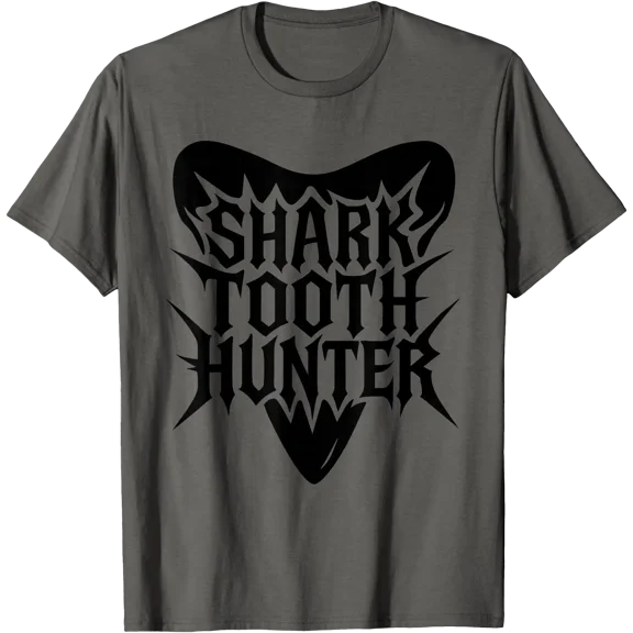 Shark Teeth Fossil Hunter Paleontologist Shark Teeth Hunting T-Shirt