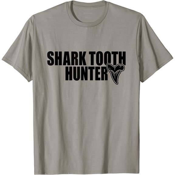 Shark Teeth Hunter Shark Paleontology Tooth Hunting T-Shirt, Unisex T-Shirt