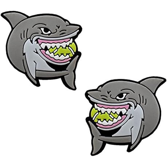 Shark Tennis Racket Shock Absorbers Tennis Dampener for Kids 2 Pack$$Sport & Recreation Other