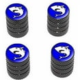 thumbnail image 1 of Shark Tire Rim Wheel Aluminum Valve Stem Caps, Multiple Colors, 1 of 1