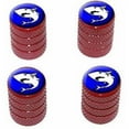 thumbnail image 1 of Shark Tire Rim Wheel Aluminum Valve Stem Caps, Multiple Colors, 1 of 1